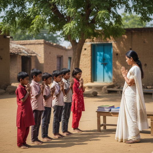 Children learning together